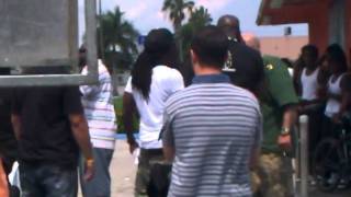 Ace hood shooting his vid perrine, FLa