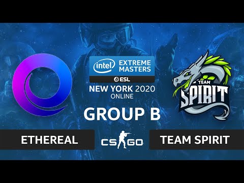 CS:GO - Team Spirit vs. Ethereal [Dust2] Map 2 - IEM New York 2020 - Group B - CIS