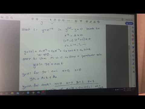 ABU MATH 202- Lecture 15 Part 1