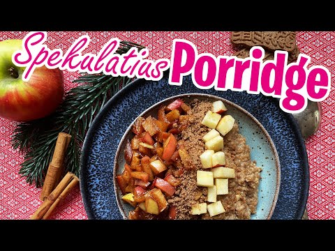 Spekulatius Porridge für Weihnachtszeit - TCM PORRIDGE selbst gemacht