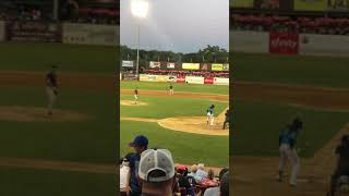 Kristian Robinson 1st Home Run @ Class A Kane County Cougars