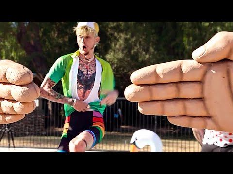Loser gets SLAPPED (feat. Machine Gun Kelly) | Jackass Forever | CLIP
