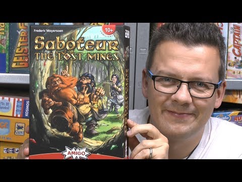 Saboteur - The Lost Mines (Amigo) - ab 10 Jahre - besser als das Kartenspiel?