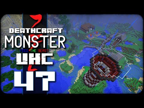 DeathCraft Monster UHC SMP - S2 Ep 47 - Sub Village OP!