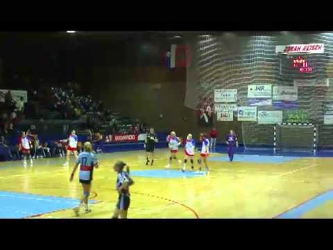 Finale kupa Srbije za zene, RK Zajecar - RK Jagodina 32:25, poslednji napad na utakmici