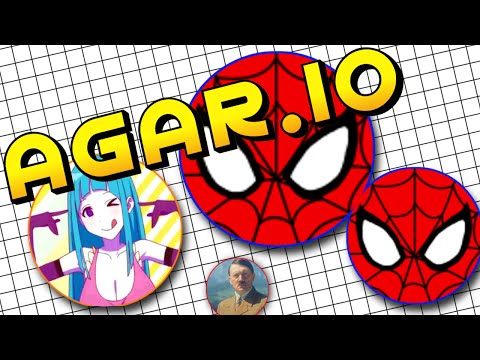 SPIDERMAN #1 ON THE LEADERBOARD - agar.io with mods #3