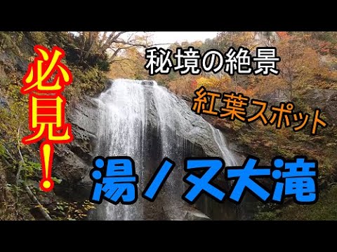 【必見】湯沢の秘境にこんな絶景紅葉スポットが！？