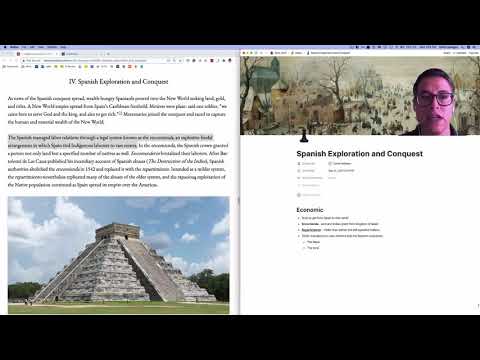 How I take notes from a HISTORY textbook