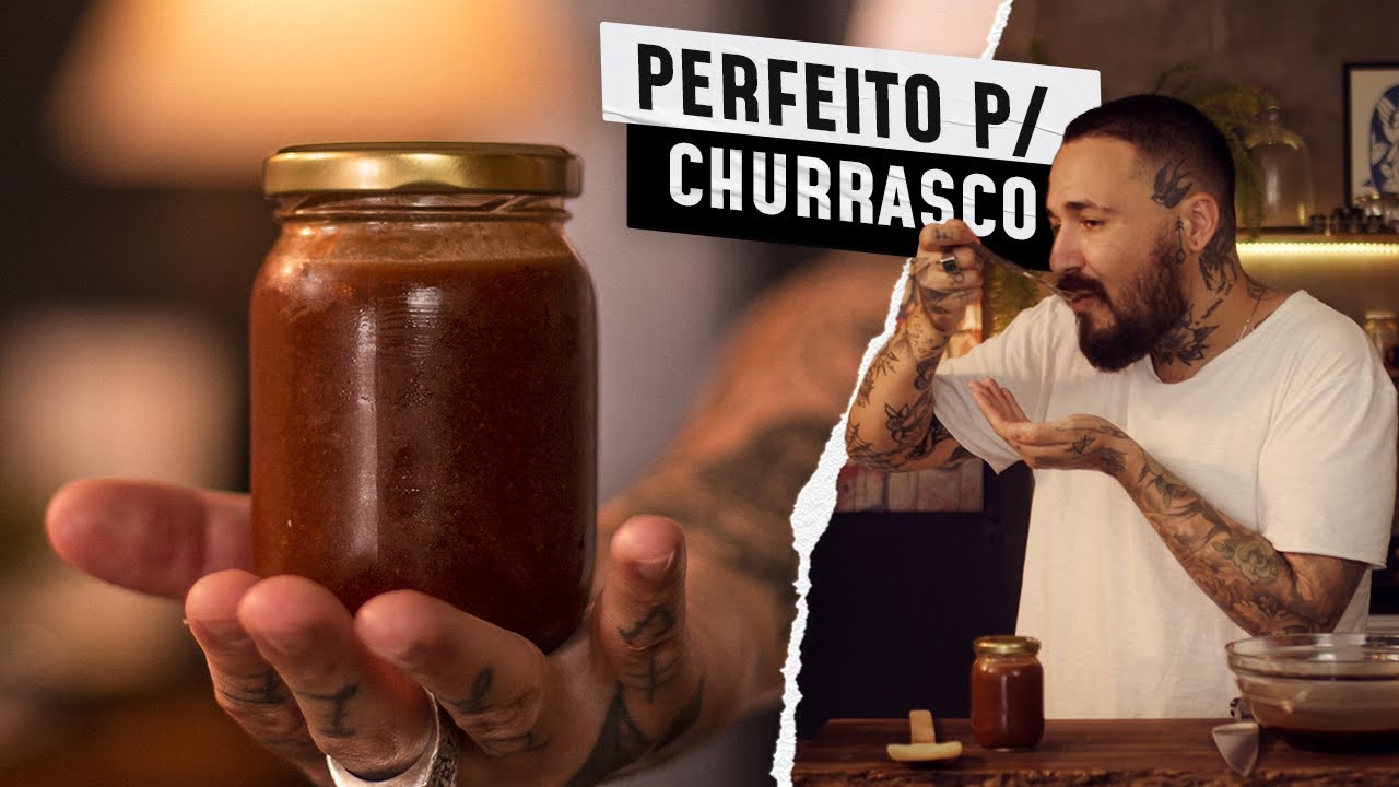 COMO FAZER BARBECUE PERFEITO PARA CHURRASCO!