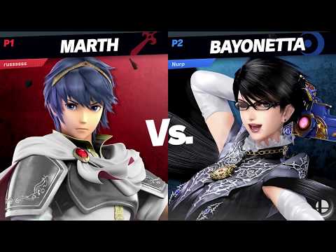 SSBU CSWK1 | russssss (Marth) vs Nurp (Villager & Bayonetta) | Winner's Bracket