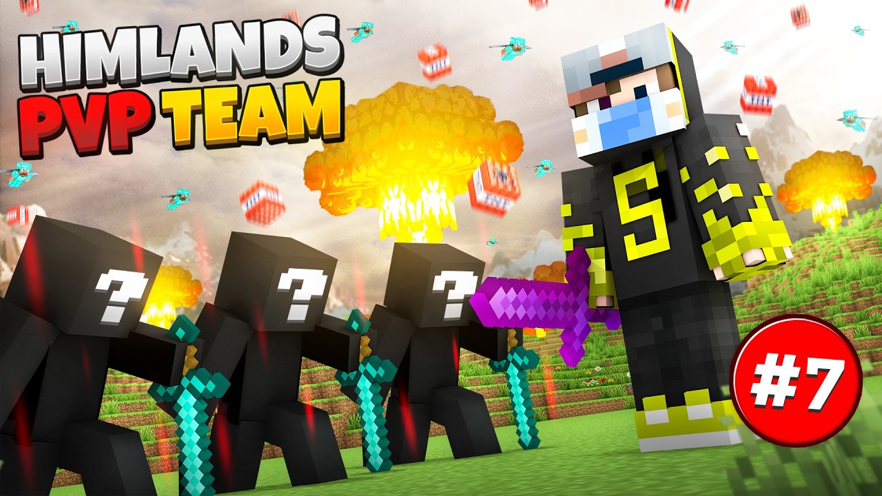I Made a DREAM PvP Team for REVENGE in Himlands Minecraft SMP