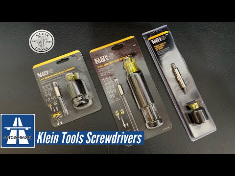 Klein Tools Adjustable Length Screwdrivers & More 32303 32308 32561