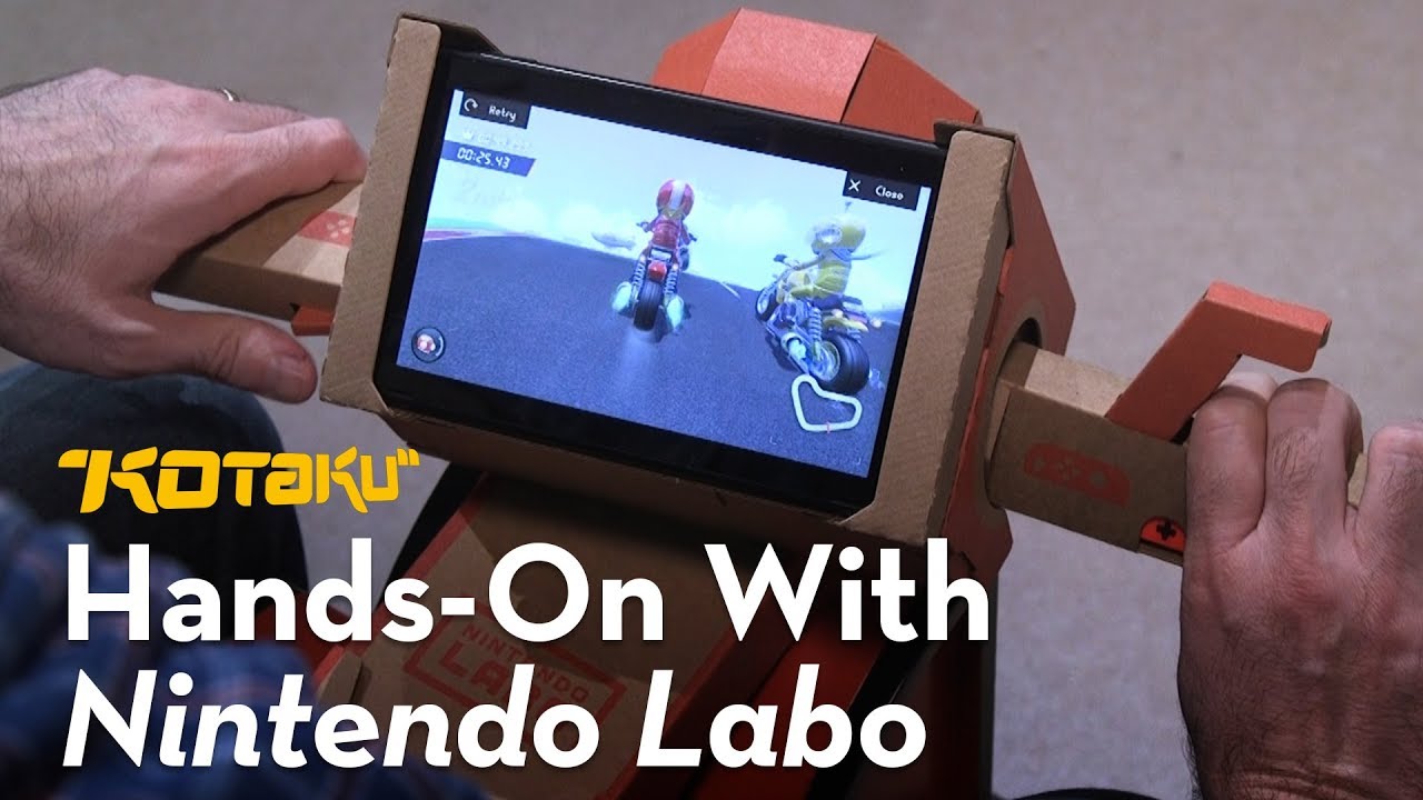 Nintendo Labo: Hands-On
