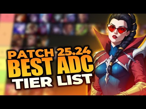The Best ADCs To CARRY in PATCH 25.24 | BIZYZE TIERLIST