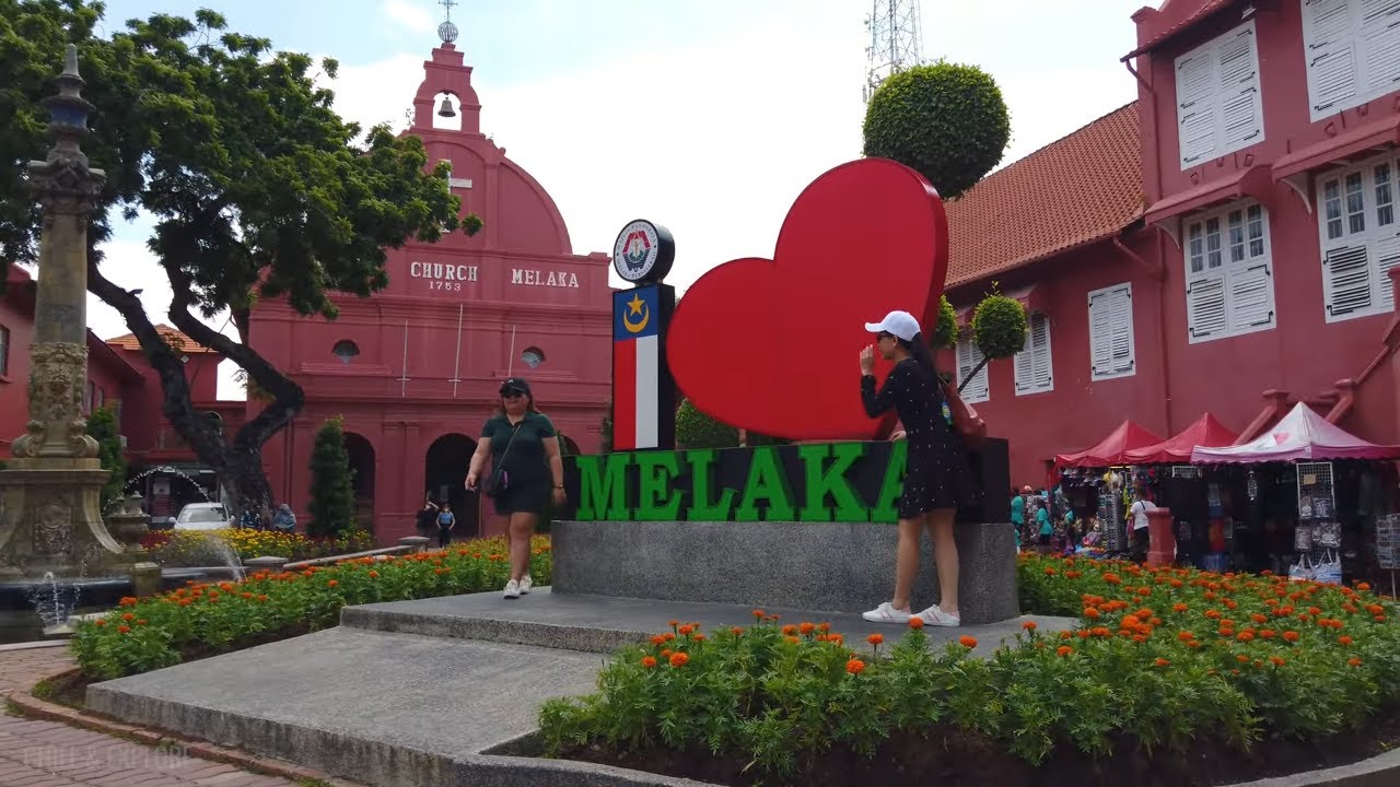 🇲🇾 Melaka - A peaceful Sunday | Malaysia Walking Tour 4K