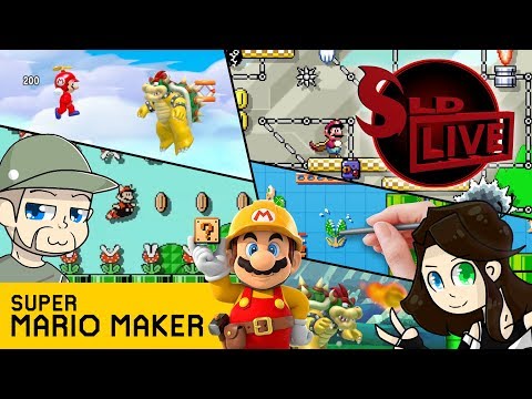 🛠 Super Mario Maker Controller Passing! | SLD Live 🛠