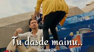 Soniye Dil nayi lagta WhatsApp status video | Baaghi 2 | songs | Tiger Shroff | Disha patani |