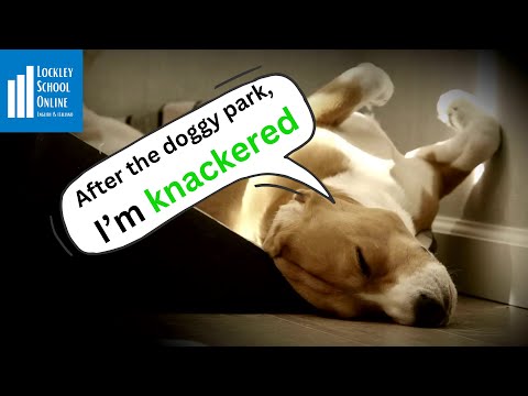 Learn some next-level adjectives with these short videos. #2: Knackered (UK Slang)