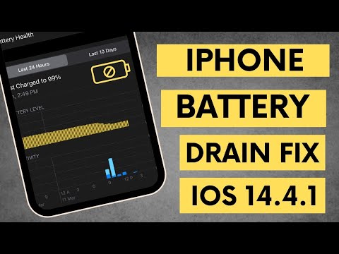 iOS 14.4 / iOS 14.4.1 - iPhone Battery Drain Fix