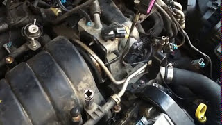 Vacuum leak repair on cadillac northstar engine