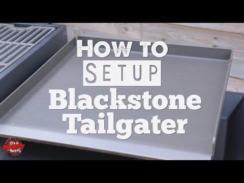 Blackstone Griddle Tailgater setup