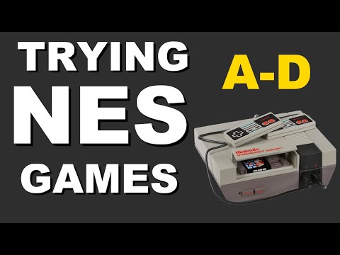 Trying NES Games A to D - Mike Matei Live