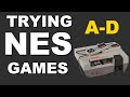 Trying NES Games A to D - Mike Matei Live