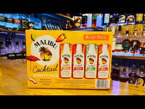 Malibu Cocktail Variety Pack Review.