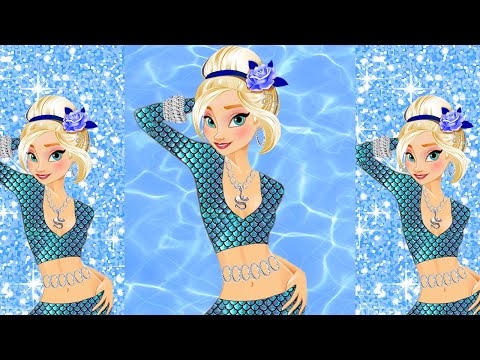 Elsa Frozen Transform Into Cool Girl Glow Up Shorts Video Princess Transformation Super Animation