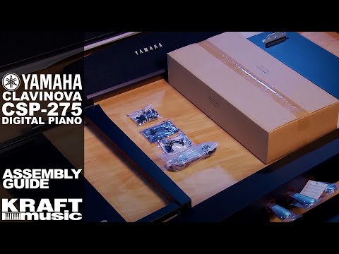 Yamaha Clavinova CSP-275 - Assembly Guide