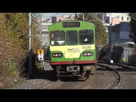 IE 8300 Class Dart Train number 8330 - Howth Junction Station, Dublin