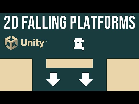 How To Make 2D Falling Platforms In Unity