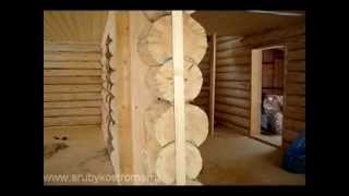 Этапы внутренней отделки стен деревянного дома - Видео онлайн