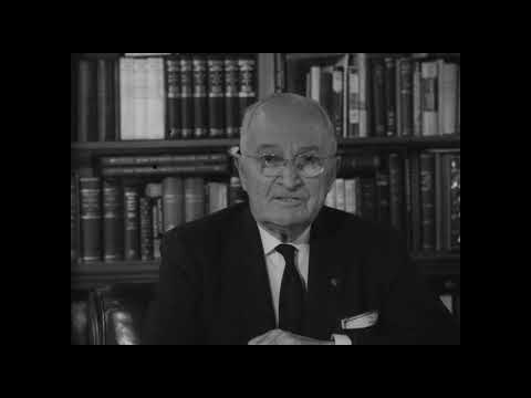 MP2002-790  Former President Truman Discusses the McCarthy-era Accusations Against Him