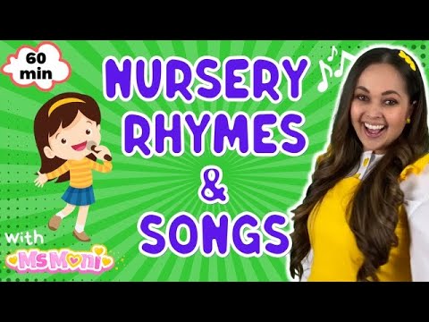 [60min] Nursery Rhymes & Kids Songs | Wheels On The Bus, Old MacDonald + More | Ms Moni