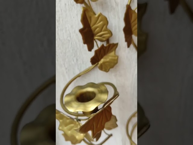 Vídeo relacionado con Candelabro de 5 Brazos Plateado Candeleros Altura 100 cm