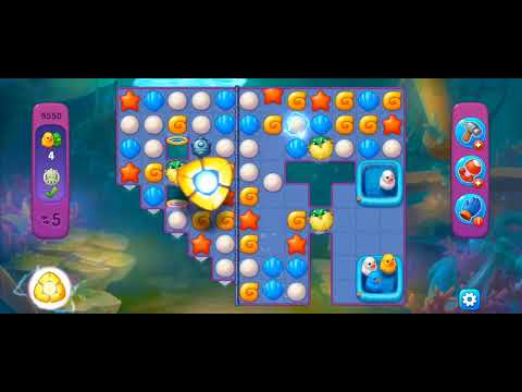 Fishdom Super Hard Level 9550 (No Boosters, with extra move) @Choreal Min