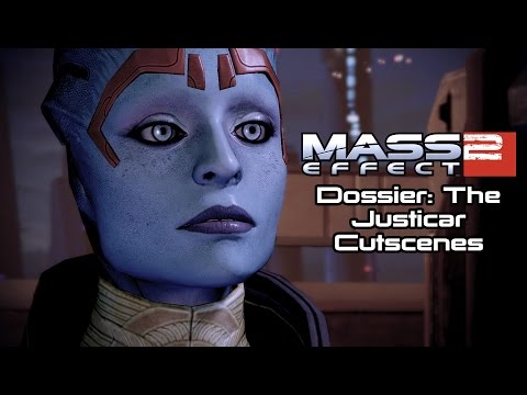 Mass Effect 2 Cutscenes | Dossier: The Justicar / Recruiting Samara