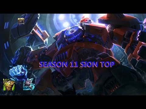 SEASON 11 SION TOP LANE!! NEW ITEMS MAKE YOU UNKILLABLE!!! ENEMY JUNGLER COULDNT EVEN SAVE TOP!!!!