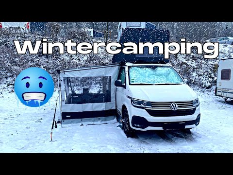 ☃️ Wintercamping im Harz mit Backofen im VW California 🚐