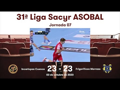 31ª Liga Sacyr ASOBAL J07: Incarlopsa Cuenca - Frigoríficos Morrazo 23-23