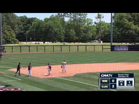 2014 Baseball #CAAChamps Championship Game -- #1 William & Mary 4, #2 College of Charleston 6