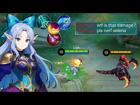 SELENA RIGHT WAY AND EFFECTIVE COUNTER GUIDE TO WIN EVERYTIME IN MID LANE!! - PERFECT GAMEPLAY!! 