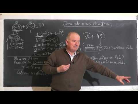 Lectia 1360 - Probleme cu adunari si scaderi formulate in diverse moduri - Clasa 1