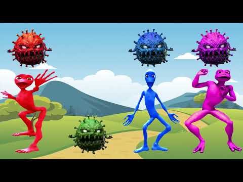 Crazy frog vs Squid Game vs Alien Dance vs Joker ||| Tiles hop EDM Rush