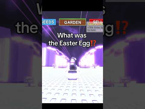 Easter Egg 🥚 During Space Travel Event 🌌 Grow a Garden Roblox #growagarden #roblox #spacetravel