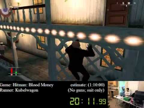 Hitman Blood Money in 52:28 - SPEED RUN by Kubelwagon - SGDQ 2012