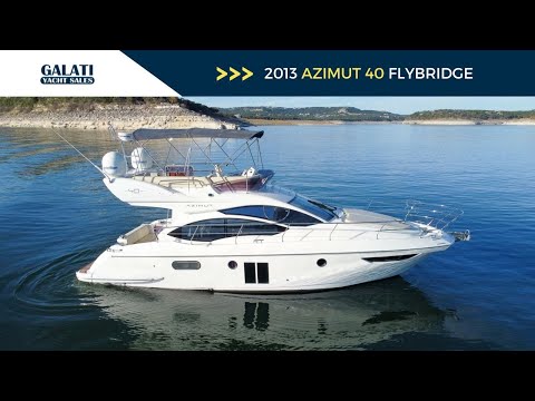 Azimut 40 Flybridge video