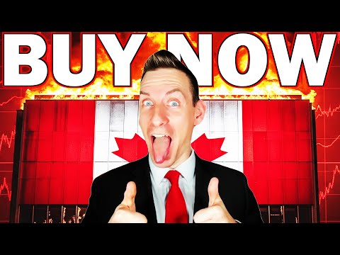 Buy Canadian Stocks Now | Markets Crashing & Wealthsimple 3% Match