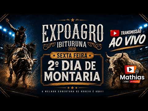 EXPOAGRO IBITURUNA - MG - SEXTA-FEIRA - RODEIO AO VIVO